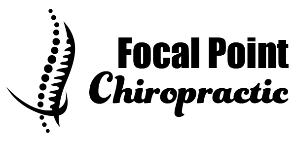 Focal Point Chiropractic Black Text Logo